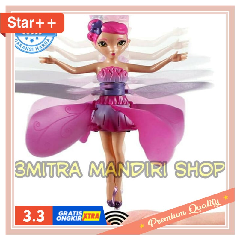 MAINAN ANAK MOBIL REMOTE KONTROL BAGUS MURAH / BONEKA TERBANG MAINAN ANAK BARBIE / PERI