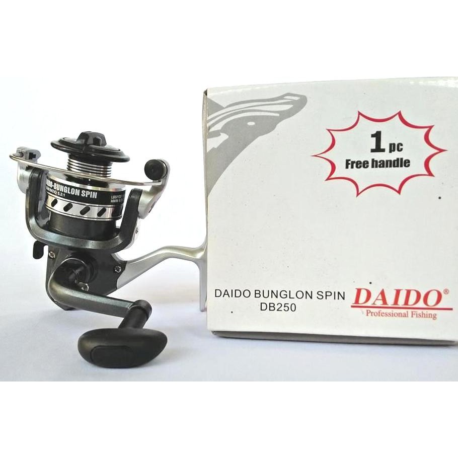 REEL MURAH DAIDO BUNGLON SPIN DB 250 FREE HANDLE