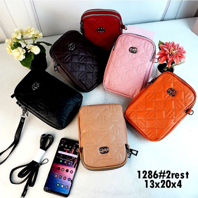 Sling Hp Gucci Wanita/Fashion Wanita/Slingbag Wanita/Tas Wanita Kekinian