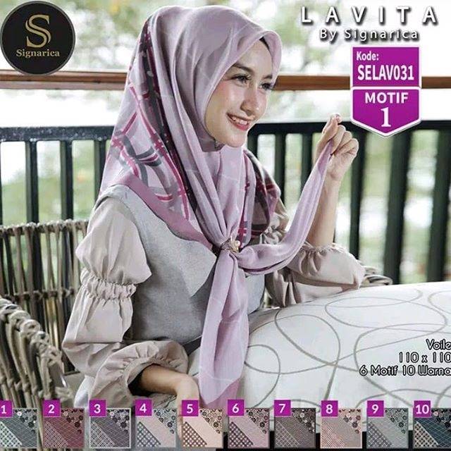 Jilbab lativa motif 1by signarica
