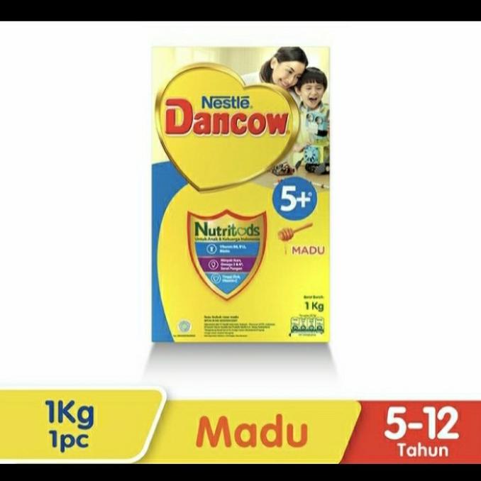 

BISA BAYAR DITEMPAT Dancow 5+ madu/coklat9 1kg - Coklat