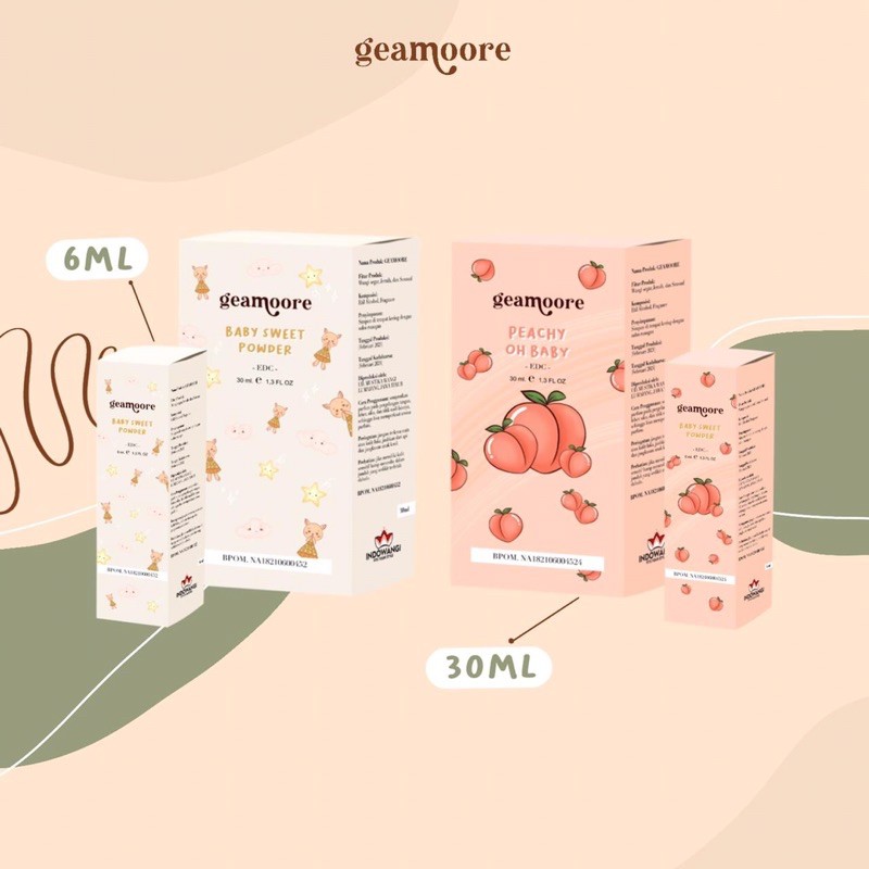 PARFUM GEAMOORE ORIGINAL 6ml&amp;30ml