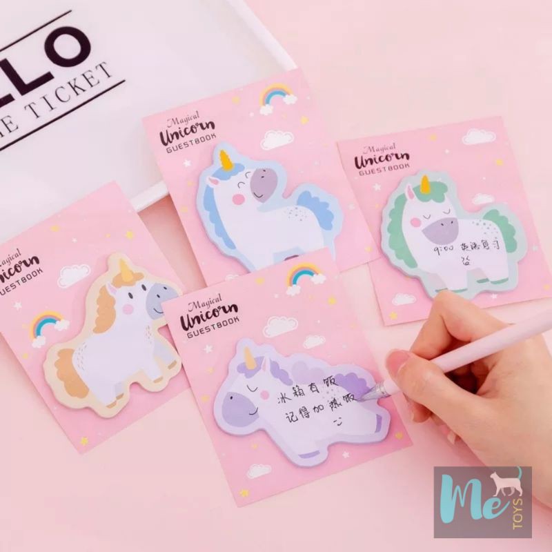 

Sticky Note / Kertas Catatan / Memo Tempel Motif Unicorn