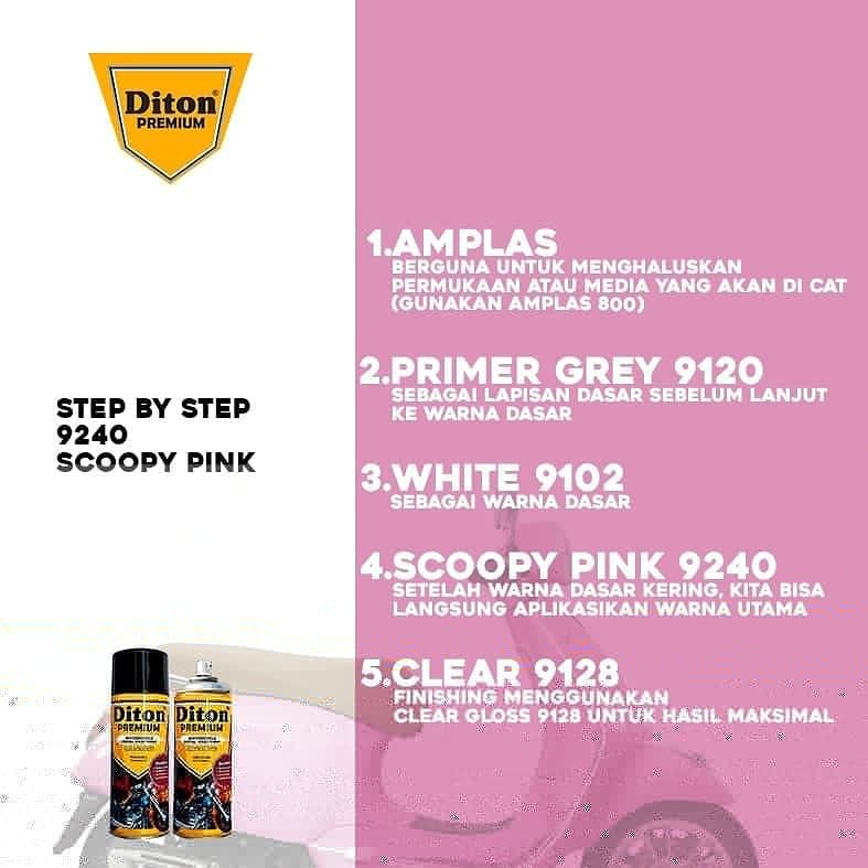 DITON PREMIUM Scoopy Pink H9240 400 ml