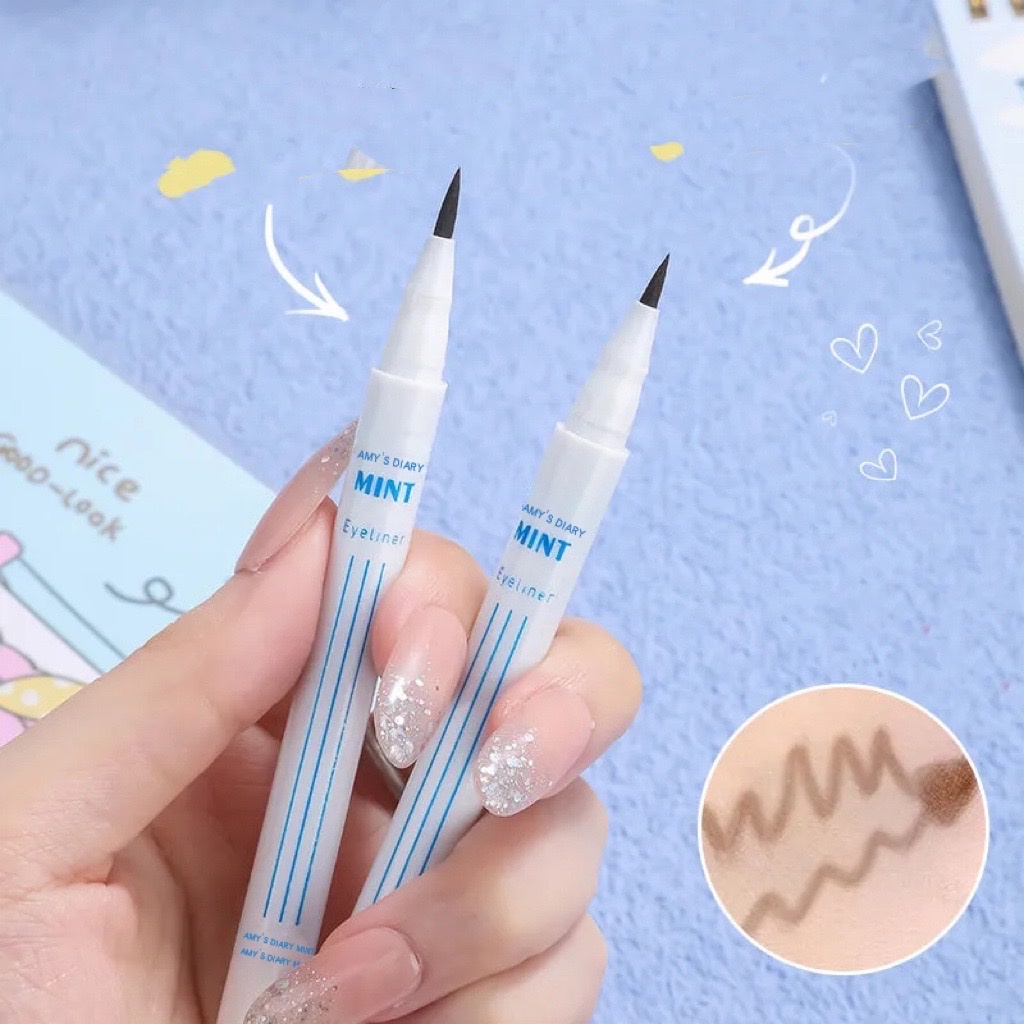 Eyeliner Pen Waterproof Amy's Diary Long Lasting 24 Hours Waterproof Liquid Eyeliner Pen 100% ORIGINAL