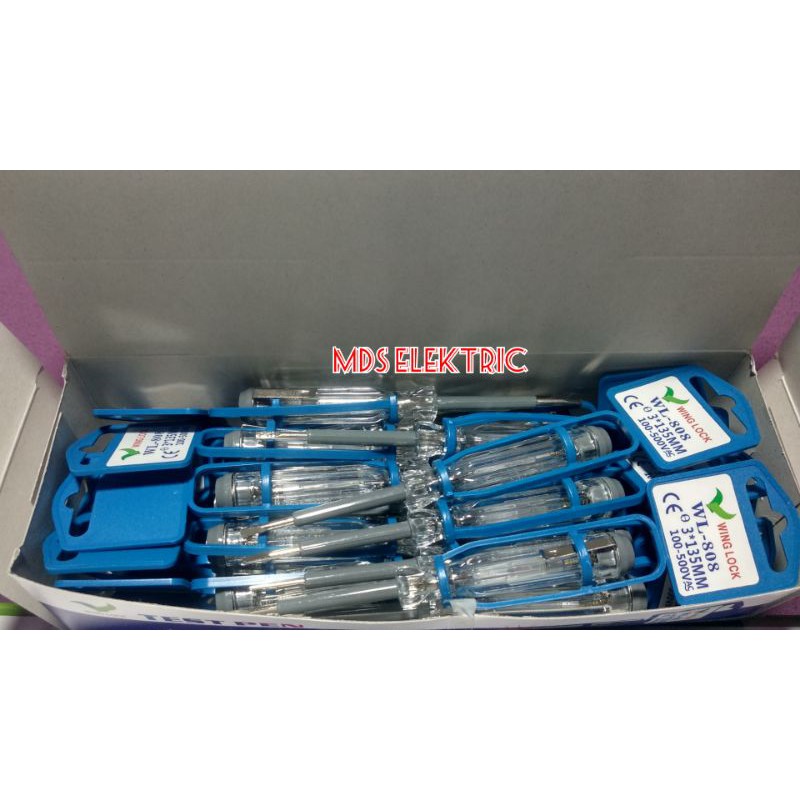 Tespen Listrik Gantung Murah Winglock / Obeng Tespen Murah