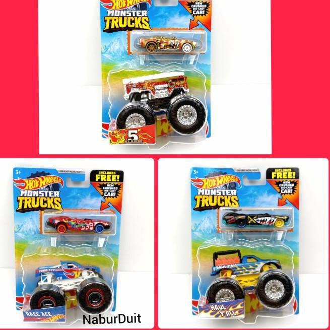 V9N9 Hot Wheels Moer Trucks 1:64 Lot D Original Mattel Hotwheels - Torque Terror 00Y
