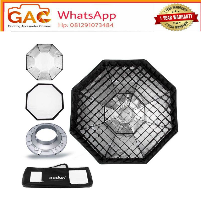 paket GAC lampu studio GODOX SL-60W + SOFBOX SB-FW95 OCTAGONAL(GRID)+LIGHTSTAND