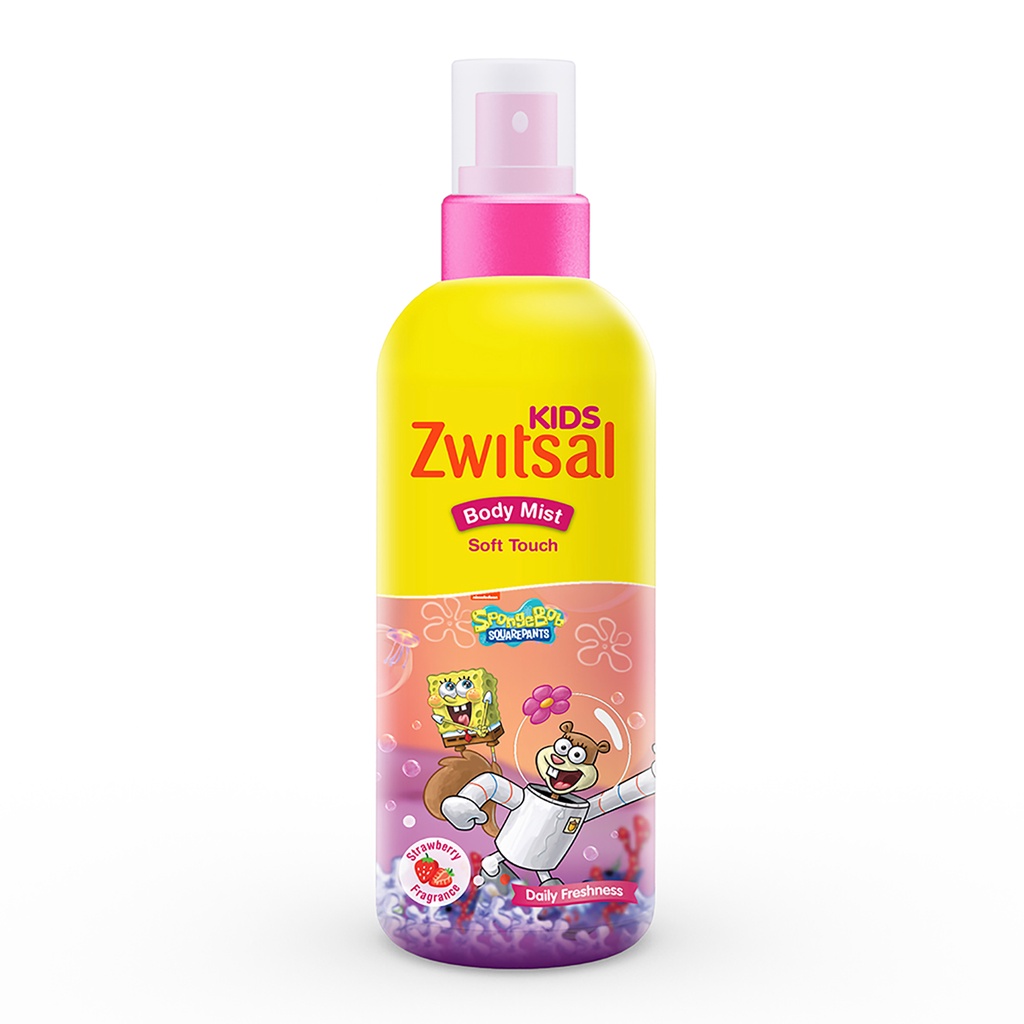 Bisa COD Zwitsal Kids Body Mist Fresh Touch 100 ml