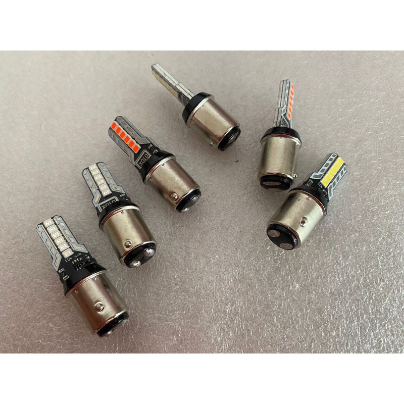 lampu rem mobil motor 12 volt nyala kedip 12 LED NEW