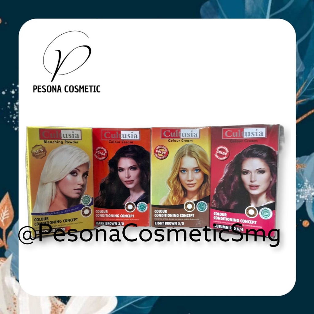 CULTUSIA HAIR COLOR / HAIR COLOR CULTUSIA / SEMIR RAMBUT CULTUSIA
