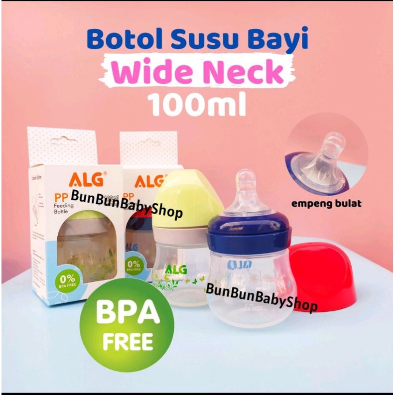 100ml Botol Susu Bayi ALG Anak Perlengkapan Baby Baru Lahir New Born Murah