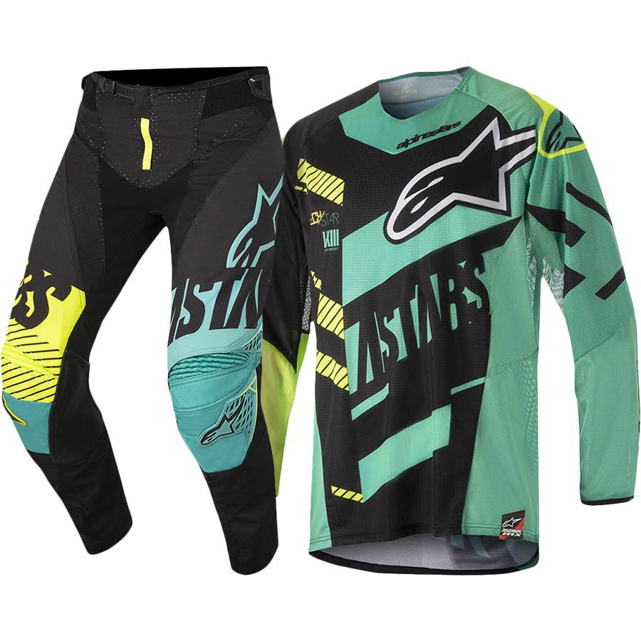 Jersey set motocross alpinestar terbaru bisa tambah nama nomor