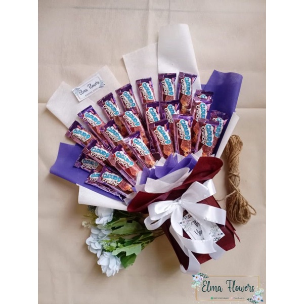 

Buket Snack Jajan Cloud Elma Flowers