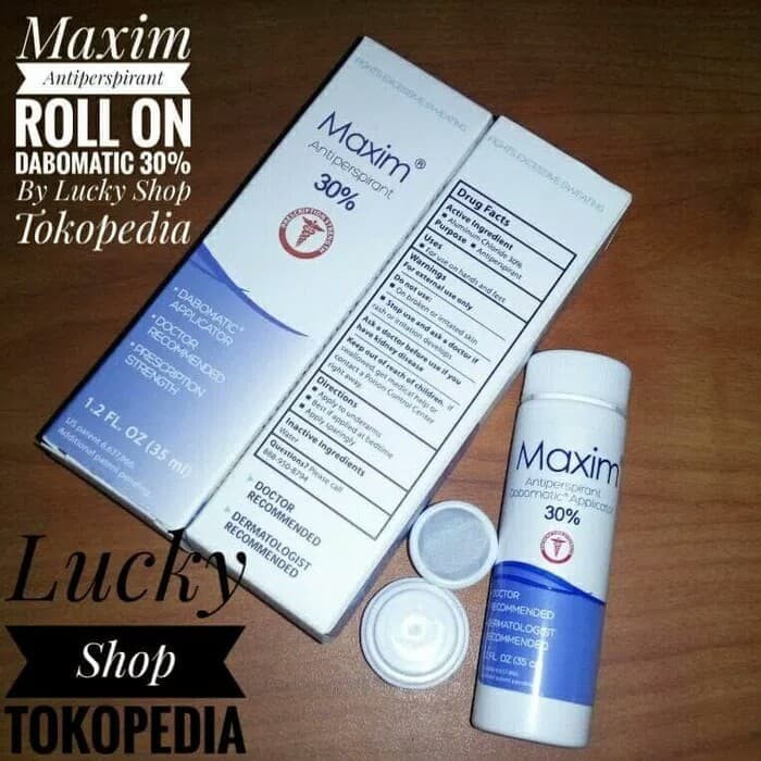 Maxim Antiperspirant Dabomatic Applicator - Maxim Antiperspirant Baru