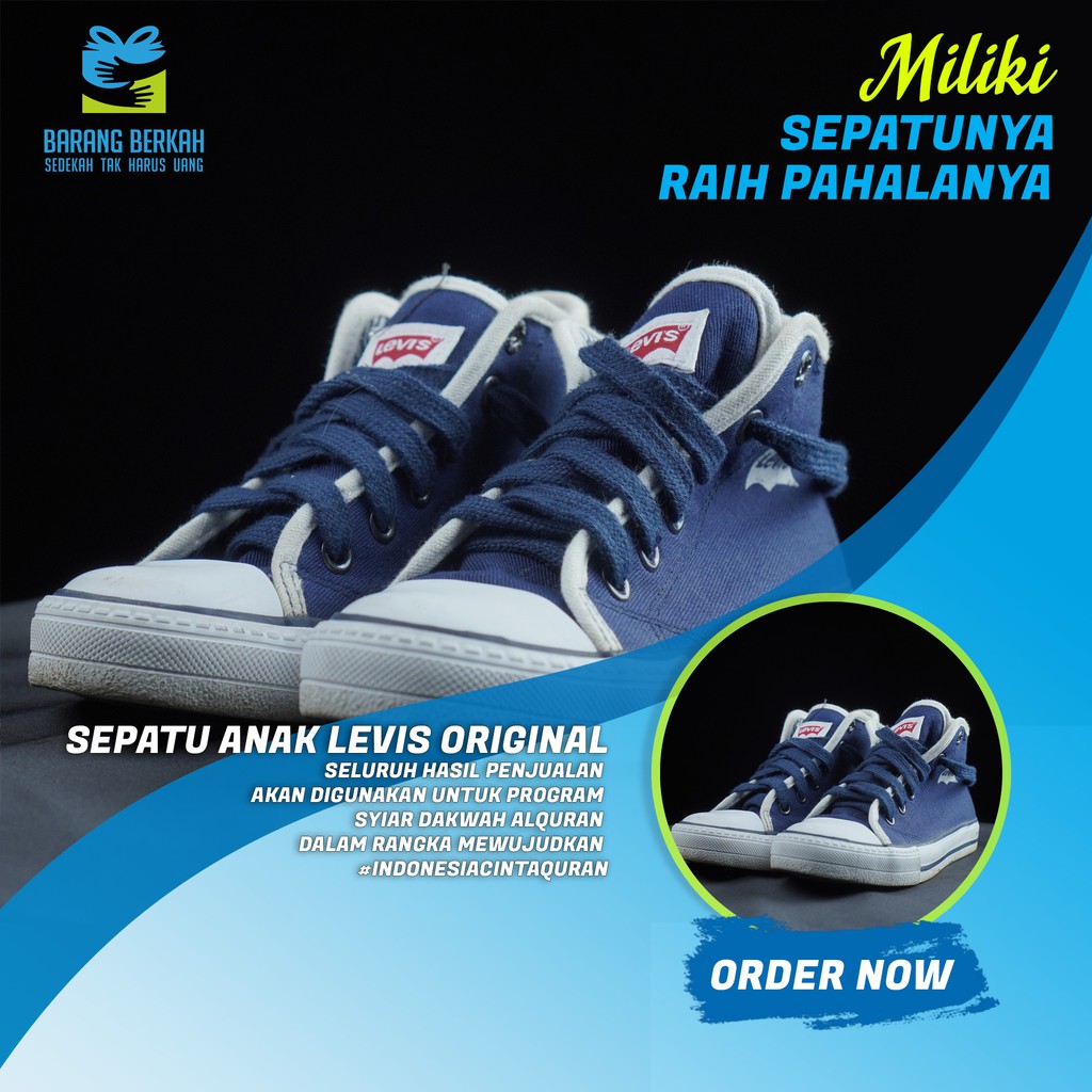 Sepatu Anak Levis Original