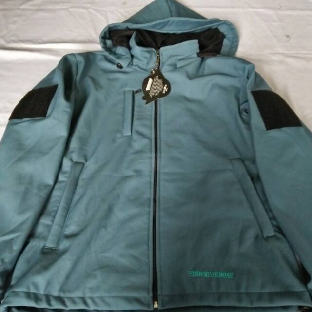 Jaket TAD Waterproof Biru Muda, Hitam, Hijau