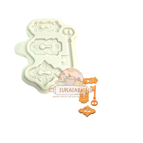 

Silicone mould key no 2 (cetakan kunci)