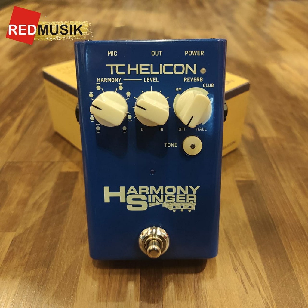 TC Helicon Harmony Singer 2 Vocal Effect Stompbox Pedal