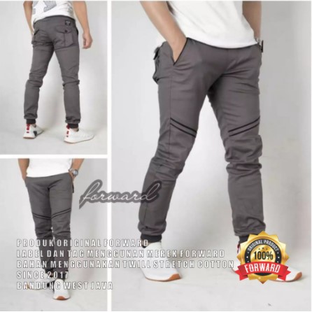 Celana Joger jogger Pria Santai Kolor No Cargo Chino Jogger Gym urban