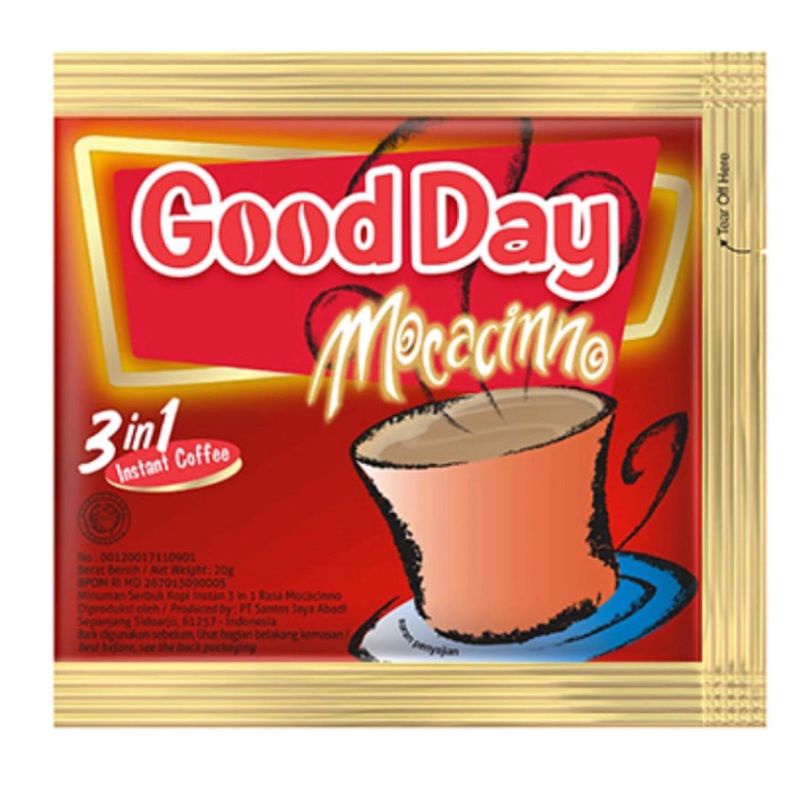 

Kopi Gooday 10 bungkus