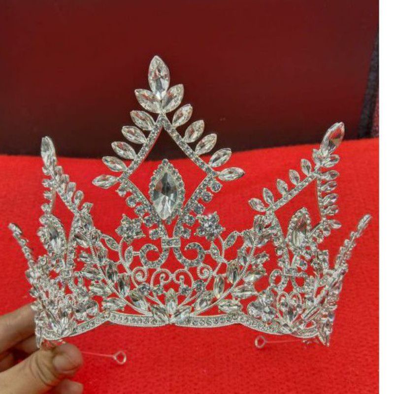 Mahkota Pengantin Mahkota Besar Tinggi Ful Mata