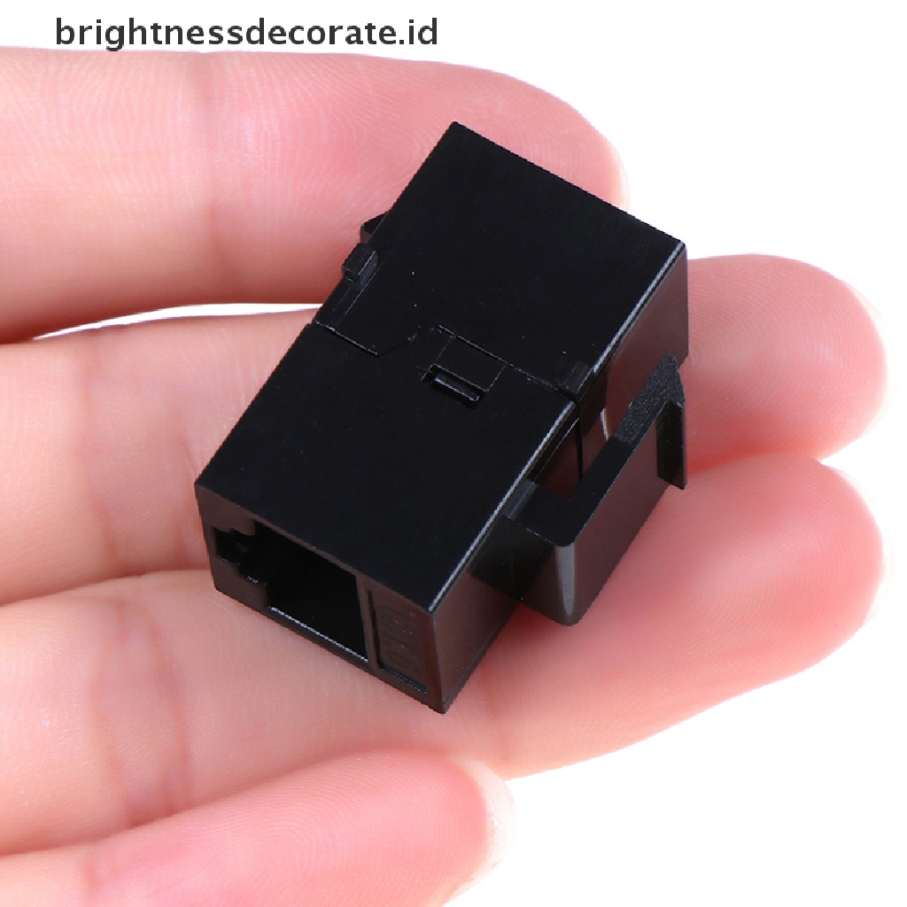 Adapter Konektor Coupler Rj45 Female Ke Utp Cat5E