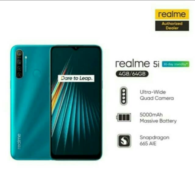 Realme 5i RAM 4/64 Garansi Resmi Realme Indonesia