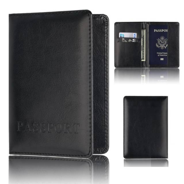 Tempat Pasport Kulit / Passport Cover / Dompet Pasport 01