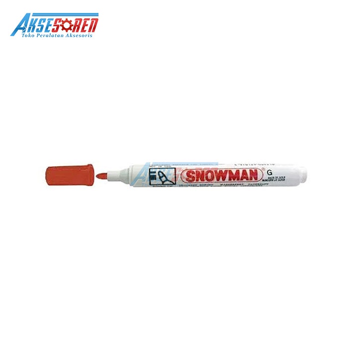 

SPIDOL PAPAN TULIS WHITE BOARD MARKER SNOWMAN G12 [PERMANENT] / WHITEBOARD PERMANEN / SPIDOL WHITEBOARD G-12 SNOWMAN HITAM BIRU MERAH