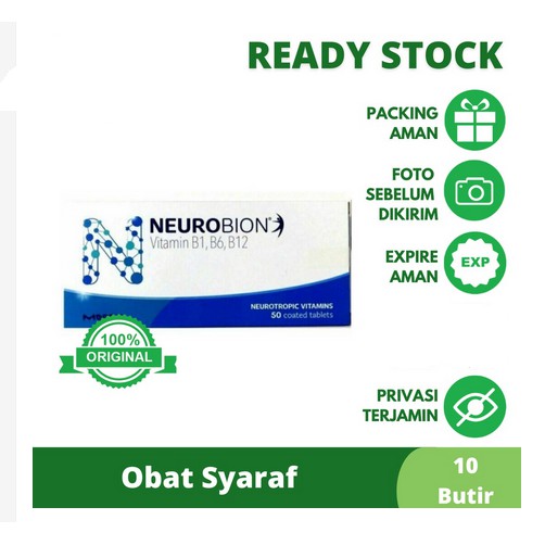 Neurobion 1000 mg (Harga Per Strip @ 10 Tablet)