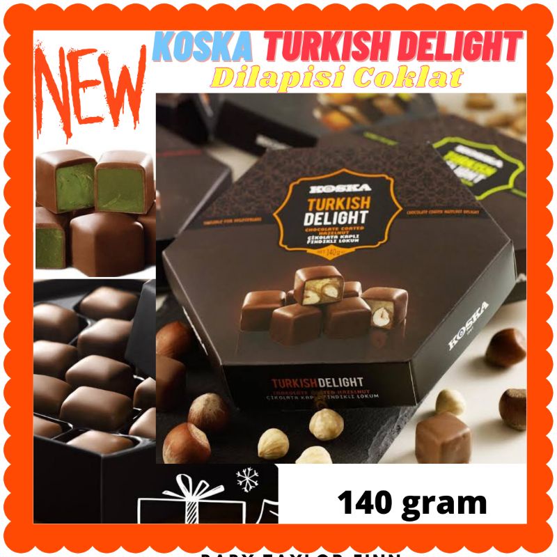 NEW Koska Turkish delight dilapisi coklat