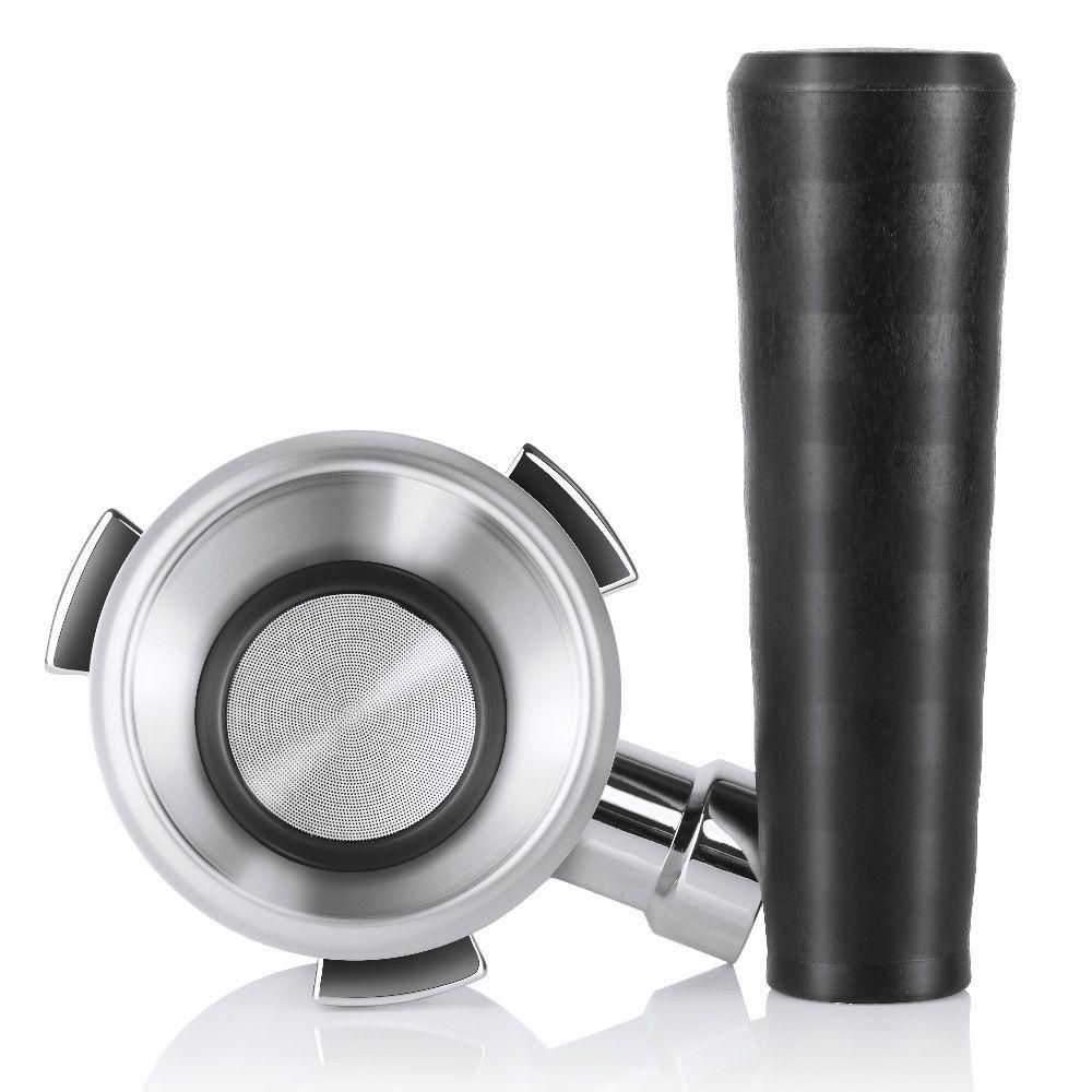 Solighter 51mm Portafilter Coffee Aksesoris Suku Cadang Pengganti Alat Kopi Delonghi 3telinga