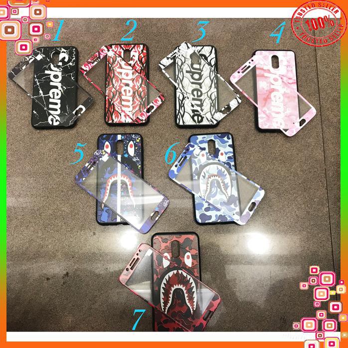 CASING 360 KARAKTER SUPREME BABY SHARK OPPO F7