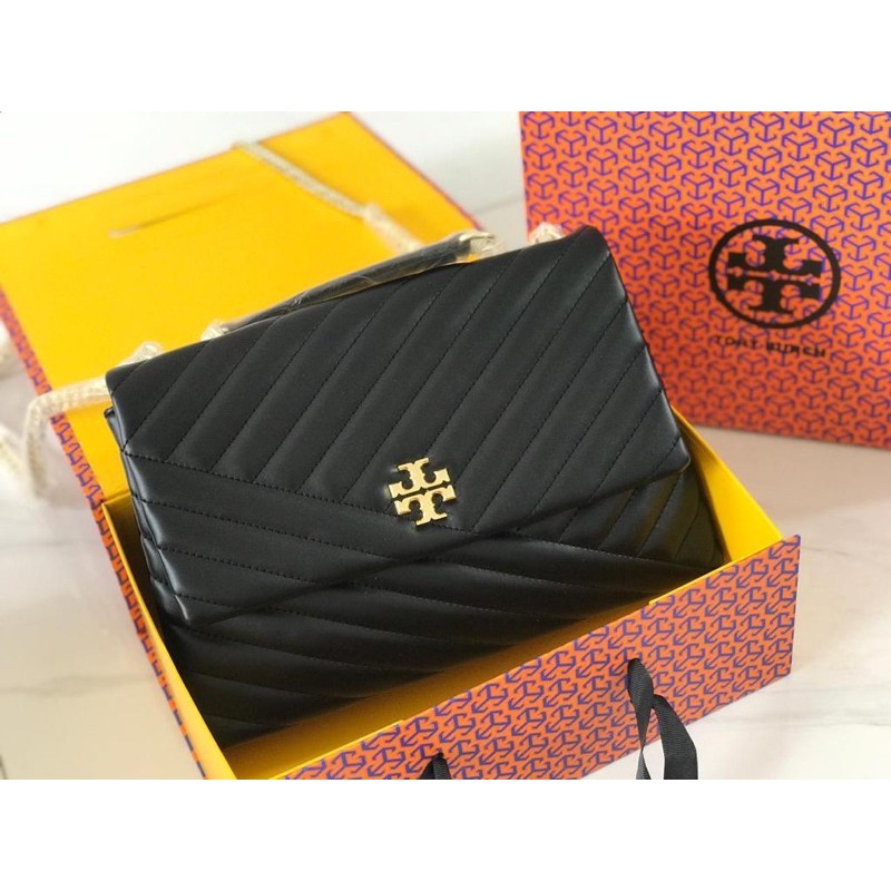 READY TORY BURCH KIRA Chevron Tas Shoulder Bag Wanita Import