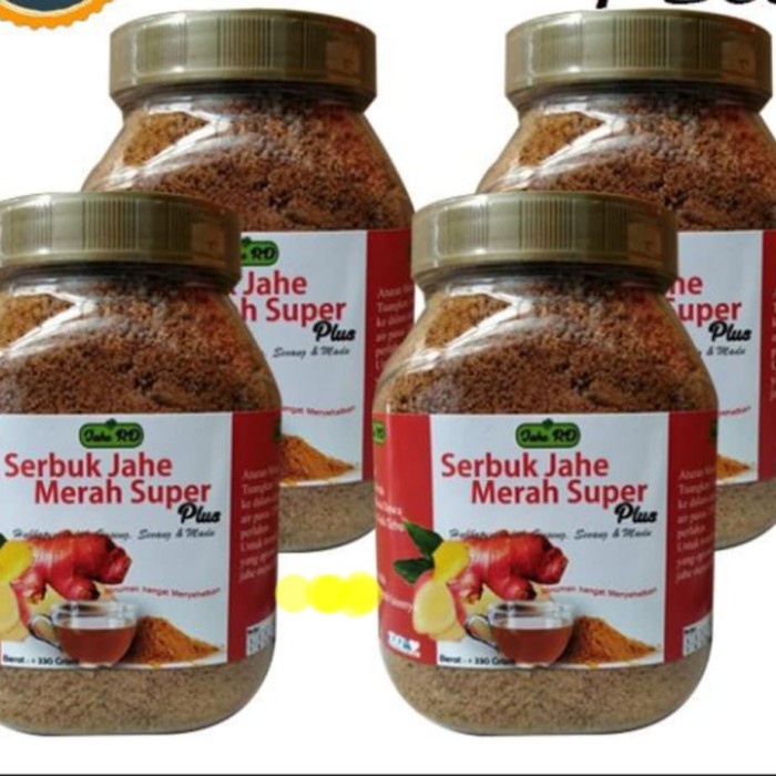 

02 Distributor Jahe Merah Super Plus (Jahe Rd) 330 Gram Ds51Ghg