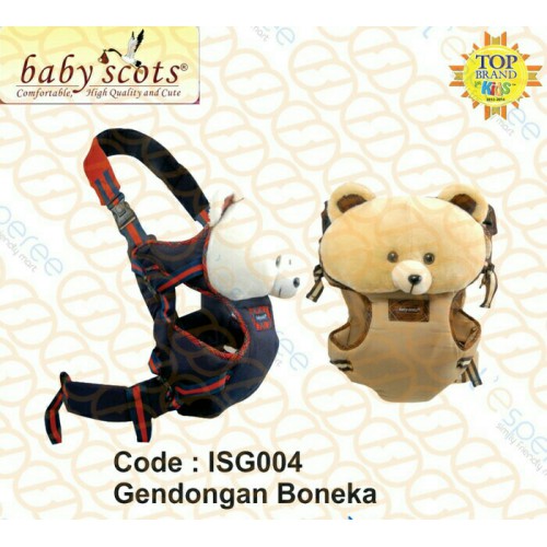 Makassar ! Gendongan Depan Baby Scotts Boneka