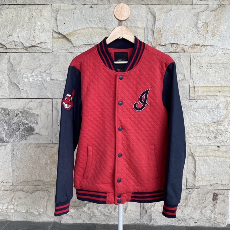 Jaket varsity MLB Indians