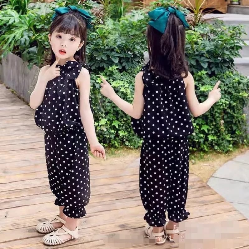 SETELAN ANAK PEREMPUAN/OUTFIT KOREAN STYLE TERBARU 1-5 TAHUN