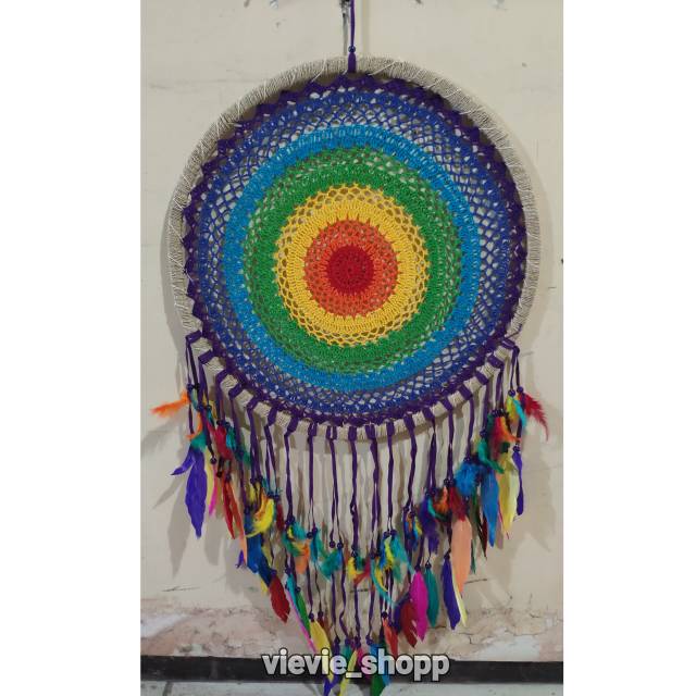 Hiasan Dinding Dreamcatcher 52cm