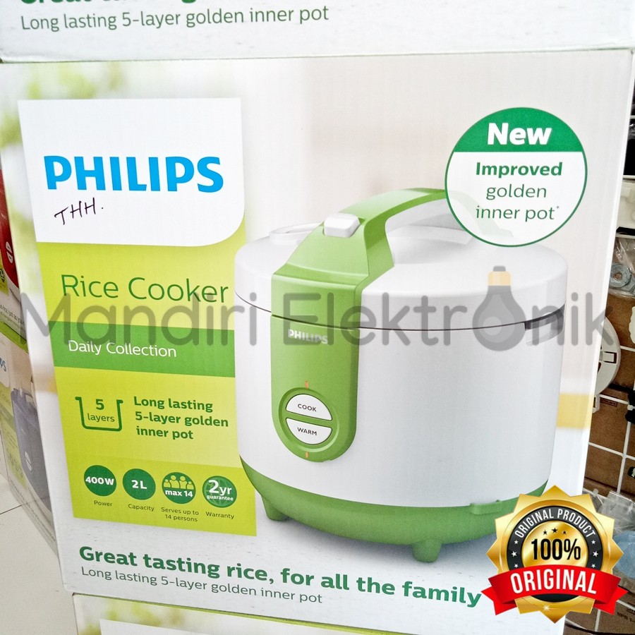 Philips Rice Cooker HD-3119/32 2 liter - Magic Com Philips HD-3119/32