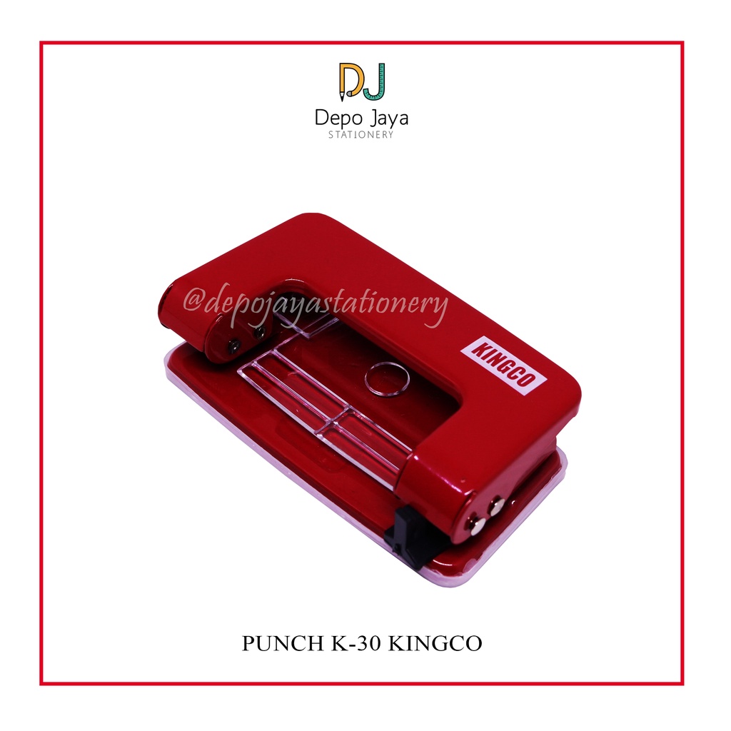 

Pembolong kertas / Punch murah merek kingco K-30