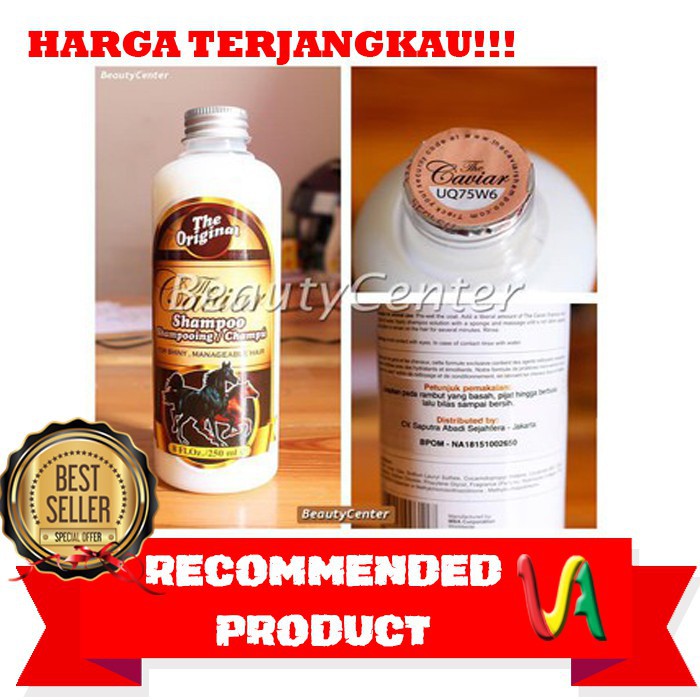 Caviar Shampoo   Shampoo Kuda  shampo rambut Shampo caviar penumbuh rambut perawatan rambut