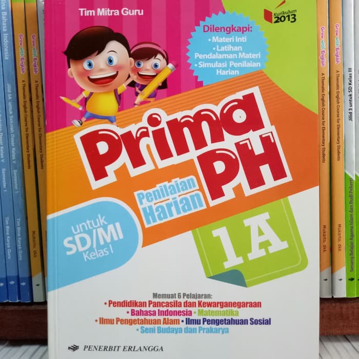Promo BUKU PRIMA PH SD MI KELAS 1A kurikulum 2013 Diskon