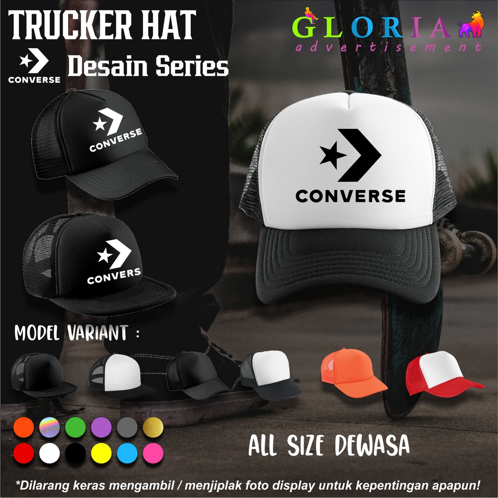 TOPI CONVERSE TRUCKER / TOPI DISTRO