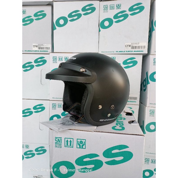 CARGLOS HELM CF RETRO | HELM hallface CARGLOS | CARGLOS BLACK DOFF