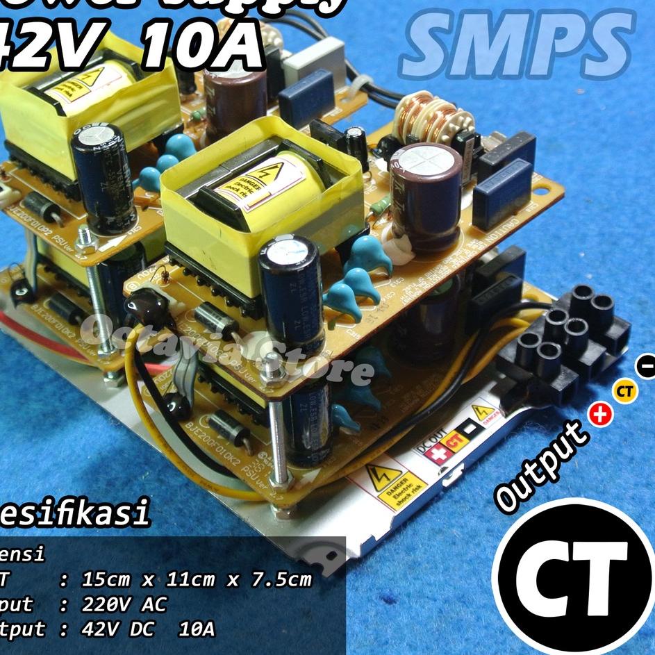 Recomended.. Adaptor Power Supply SMPS 42V 10A, 15A, 20A CT
