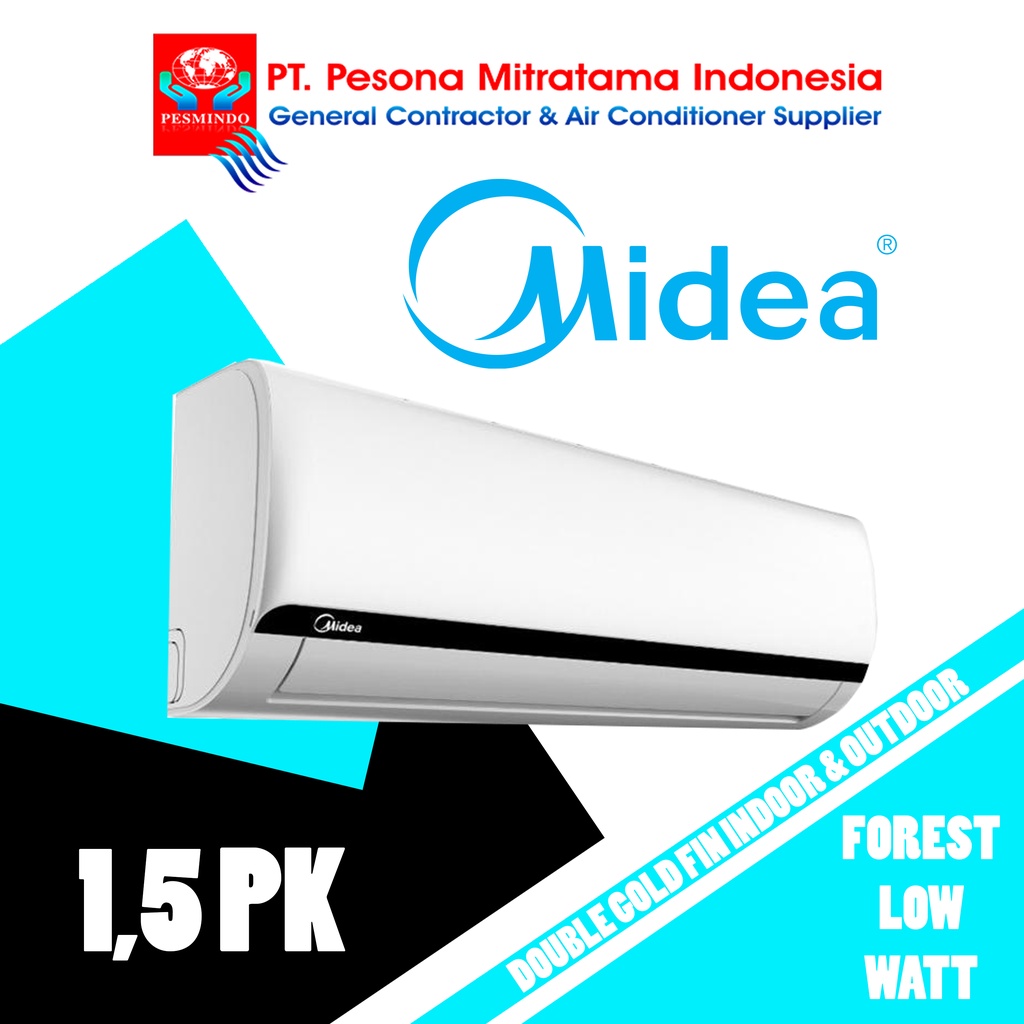 AC MIDEA 1,5PK SPLIT STANDART MSFC-12CRN1
