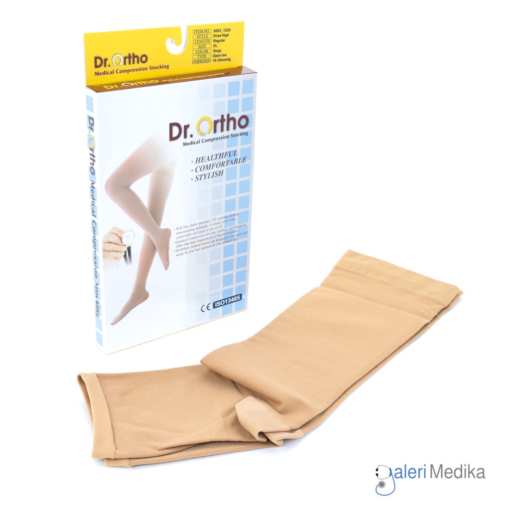 Stocking Varises Dr. ortho A-8002 Under Knee Stocking Open Toes