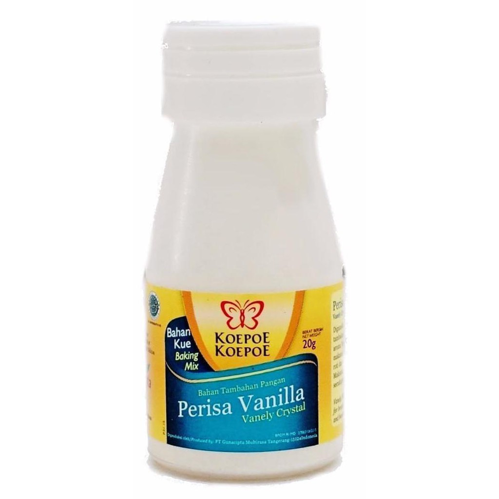 

Toko-Bahan-Kue- Koepoe Koepoe Vanely Crystal Perisa Vanilla 20Gr -Terlengkap-Termurah-Dijamin.